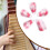 Pipa Nails PC for Musical String Instruments Red L 7