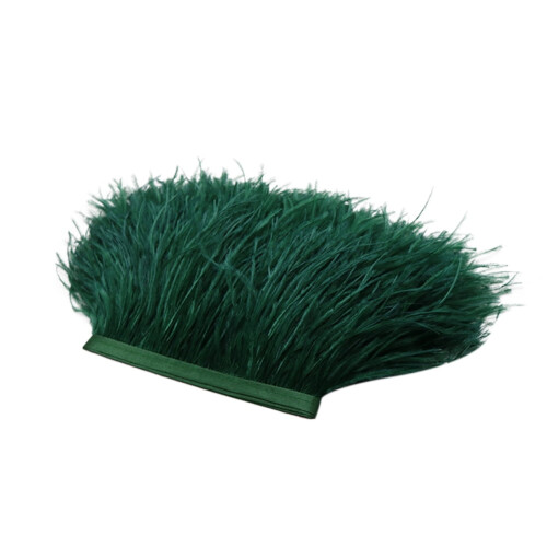 Feather Fringe Trim Natural Fluffy 2M