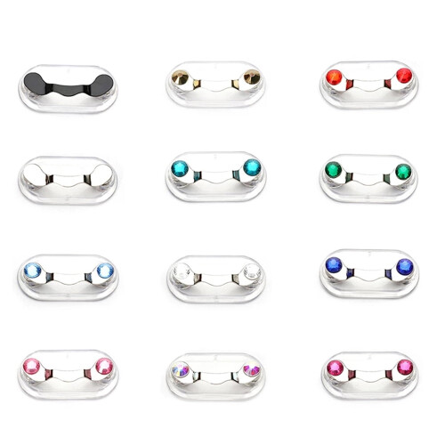 BE-TOOL Magnetic Eyeglass Holders 8Pcs Pink 2