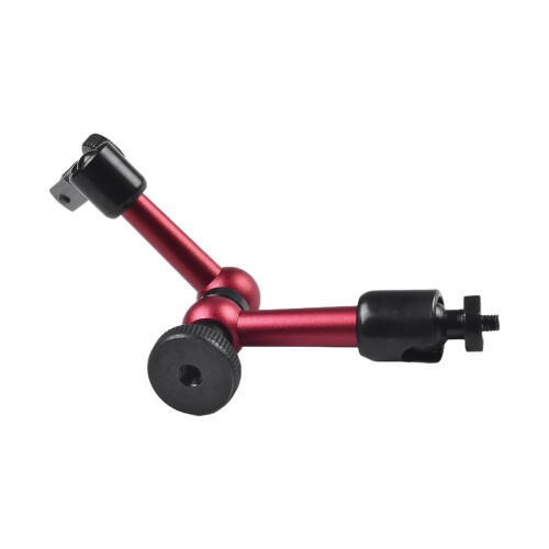 Magnetic Dial Test Holder Stand Red Aluminum Alloy Base 1