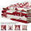 Christmas Pillowcase Set Red Tree Snowflake Design 4 pcs 5