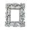 Retro Silver Square Photo Frame Resin Mini Wall Frame 1 Pack 2