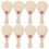 Wooden Paddle Balls Unfinished 10 pcs 4