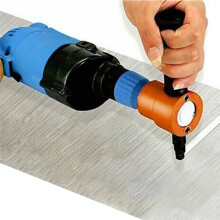 Double Metal Sheet Cutter Cutting Machine Saw Iron Sheet Cutting Tool Hole Opener Cutting Saw Tool Cutting Machine