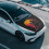 Sunset Savage Car Hood Cover Elastic Fabric Protector for 3
