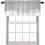 White Christmas Snow Kitchen Valances Grey Sky Pine 1