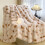 Bubble Rabbit Velvet Throw Blanket 150x200cm 1