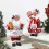 Christmas Chef Doll Decoration Standing Ornament Red White 4