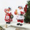 Christmas Chef Doll Decoration Standing Ornament Red White 5