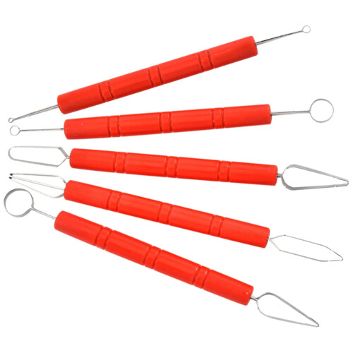 HOMEMAXS Clay Graver Set DIY Tools 5 Pieces 2