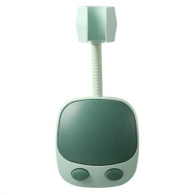 Support de Douche Réglable pour Salle de Bain, Base Sans Perforation, Accessoires de Douche, Vert