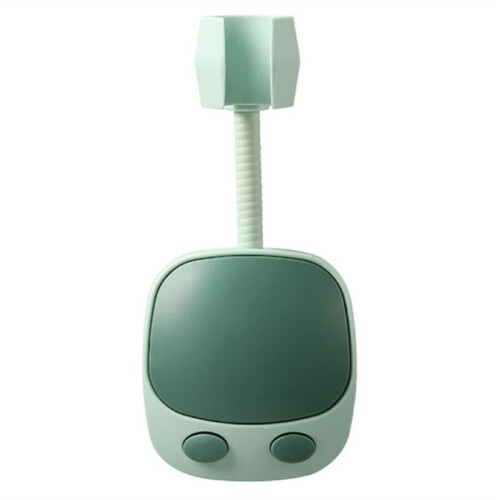 Support de Douche Réglable pour Salle de Bain, Base Sans Perforation, Accessoires de Douche, Vert