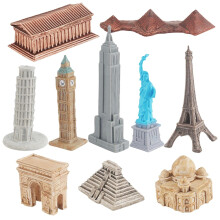 Famous Landmark Miniature Models Set 10 Pieces