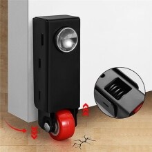 Silent Anti-Wear Door Bottom Roller - Load-Bearing Furniture Caster with Anti-Sagging Design C