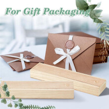 12 Pcs Unfinished Wood Box with Sliding Lid 9 X 2.2 X 1.2 Inch Small Wood Box Case Container Gift Jewelry Box Pencil Box