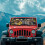 Deer Print Windshield Sunshade for Jeep Wrangler 2007–2024 3
