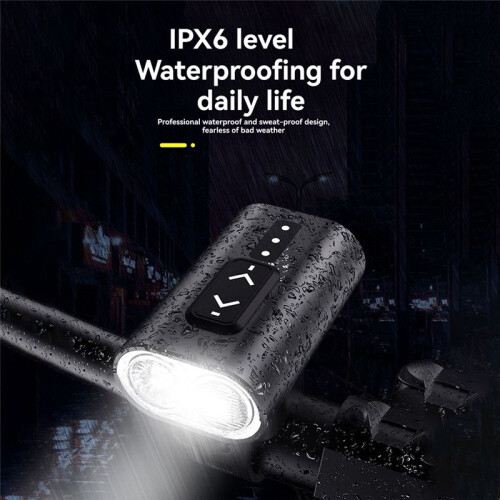 Bicycle Light Waterproof Bike Headlight Handlebar USB LED Flashlight Cycling Scooter Front Lamp 1