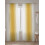 Sheer Curtains White-Yellow Ombre 52x84 Inch Light 5