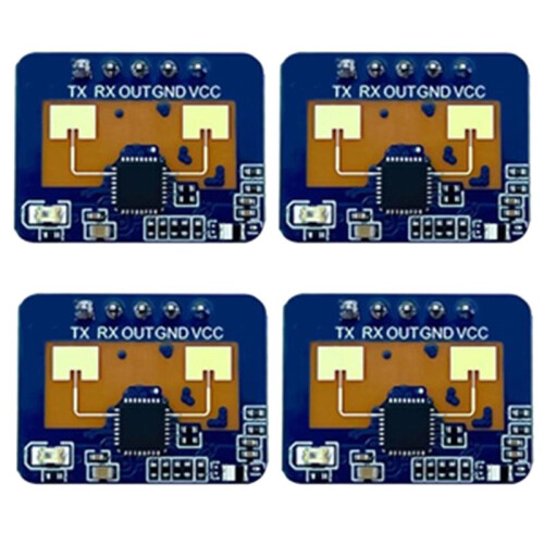 4pcs 24G MmWave HLK-LD2410C Presence  Sensor Module Human Presence  Sensor Motion Detection Module