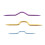 Knitting Cable Needle Set 3PCS Random Color 6