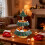 Christmas Cupcake Stand Tree-Shaped Resin Bowl 1 Piece 5