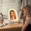 Homcom HOMCOM Vanity Mirror with 3 Colour Light, 360 Degree Rotation, Touch Screen 8
