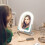 Homcom HOMCOM Vanity Mirror with 3 Colour Light, 360 Degree Rotation, Touch Screen 9