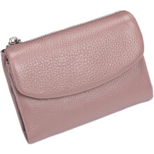 Joyfullygo Pebble Leather Wallet Unisex RFID Blocking Slim
