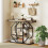 Homcom HOMCOM Industrial Console Table, Hallway Table with 4-Tier Shelves 2