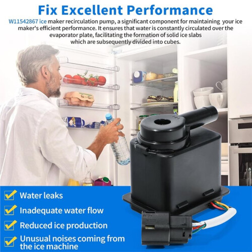 Ice Maker Recirculation Pump Compatible with for  , Ice Maker Circulation Pump Replacement Part