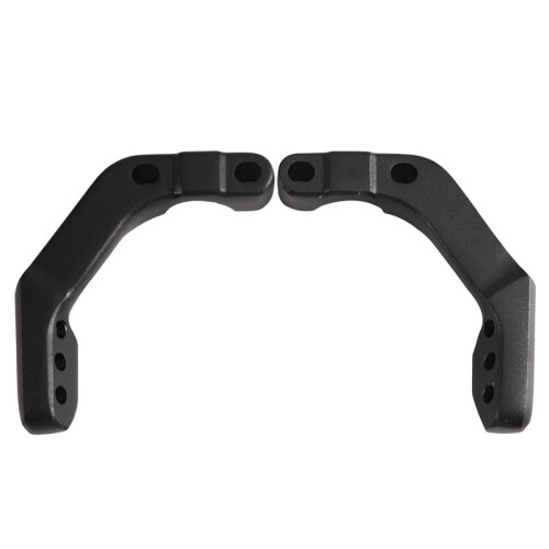 Motorcycle Handguard Support Bracket Mount 22mm Handlebar Tube Caps Handlebar Guard Clamp Universal Black