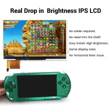 LCD-Scherm voor PSP 3000-Console met Hoge Helderheid en Achtergrondverlichting, Vervanging Zonder Solderen voor PSP3000-Reparatie en -Upgrade