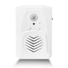 Timbre de Puerta con Sensor de Movimiento, MP3, Infrarrojo, Sensor de Movimiento PIR Inalámbrico, Aviso de Voz, Timbre de Bienvenida.