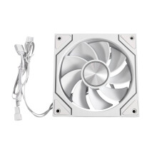 120mm Stille Koelventilator 5V 4PIN ARGB Hoge Luchtstroom voor Verbeterde PC Behuizing en CPU Koelers Wit
