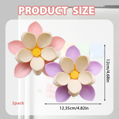 Flower Chip Clips Magnetic 2 Pack 1