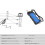 Electric Fence Voltage Tester Portable Tool 2000-12000V 3
