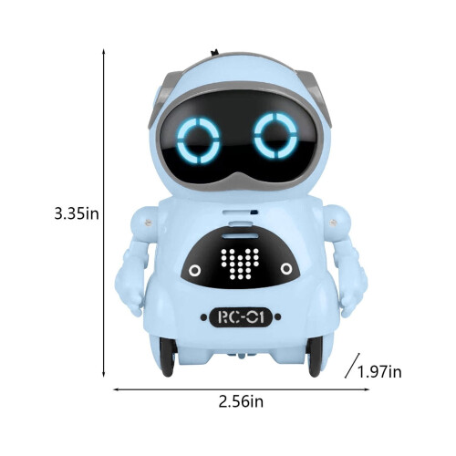 Mini Pocket Robot with Voice, Singing, Dancing, and