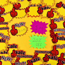 500 Pieces Burst Signs Store Signs Blank Star Shape Retail Sale Tags Burst Paper Signs for Retail Store Party,10 Styles