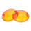 Orange ABS Turn Signal Lens Protector for Motorcycle ATV 2 5