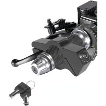 Motorcycle Brake Lock Heavy Duty Adjustable Black
