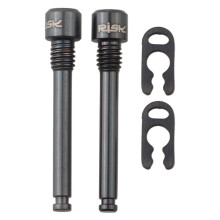Bike Disc Brake Pad Bolts Threaded Pins 4-Pack