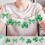 St. Patrick's Day Gift Tags Shamrock Theme 18 Pcs 2