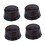 Guitar Knobs Brown 6mm Shaft 4 Pieces 3