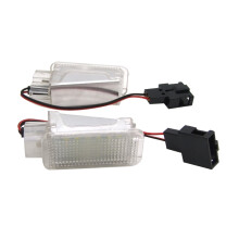 Car LED Courtesy Door Light White 1 Pair for Audi