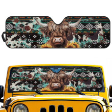 Windshield Sun Shade for Jeep Wrangler TJ JK JKU 1997-2017