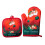 Kitchen Mitts and Mat Set Christmas Baking Insulated Gloves 1