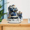 Blue Santa Acrylic Desktop Ornament with Belt Base 4
