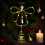 LED Angel Tree Topper Gold Metal 1 Piece 6