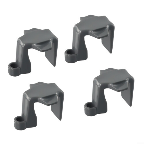 Pontoon Boat Square Rail Fender Clips ABS 4 Pack 2