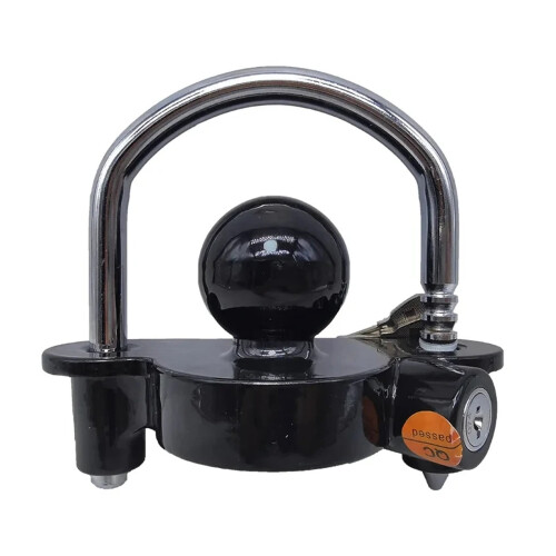 Universal Coupler Lock for Trailer Ball Hitch, Heavy-Duty